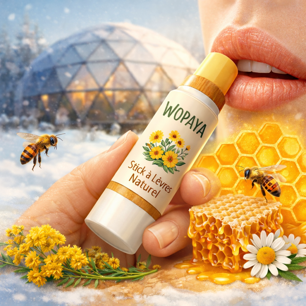L’hiver, l’épreuve ultime pour nos lèvres : pourquoi choisir un stick à lèvres Wopaya ?