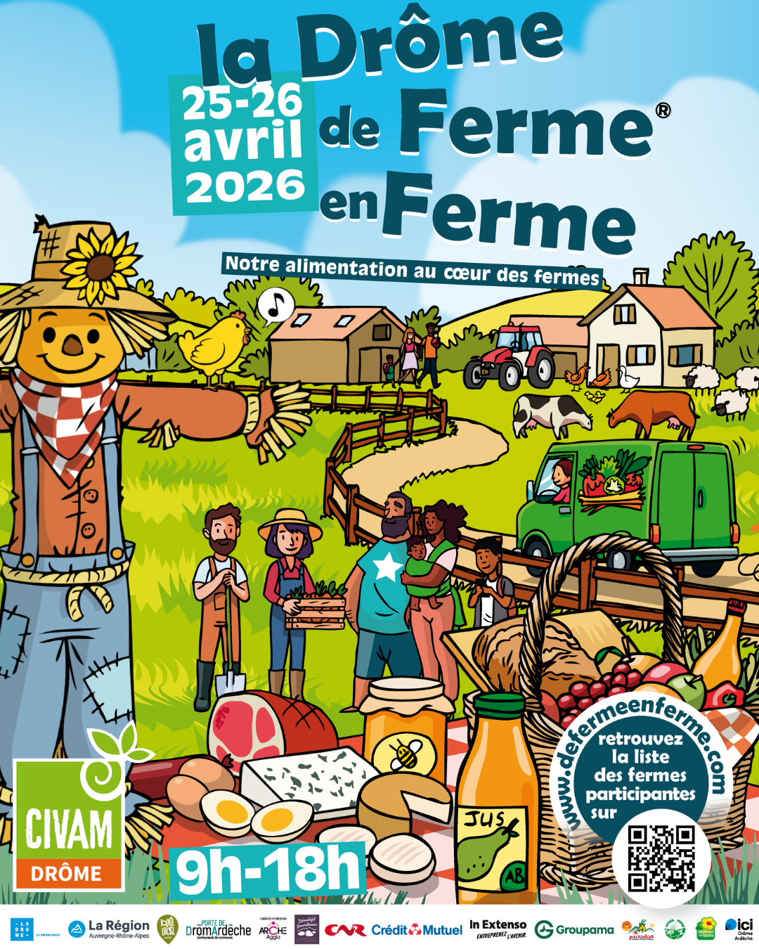 🌱 De Ferme en Ferme – 25 & 26 avril 2026